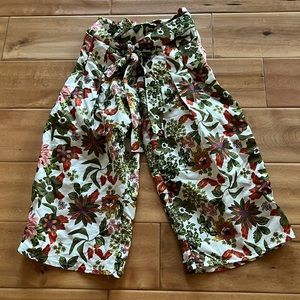 Girls floral pants